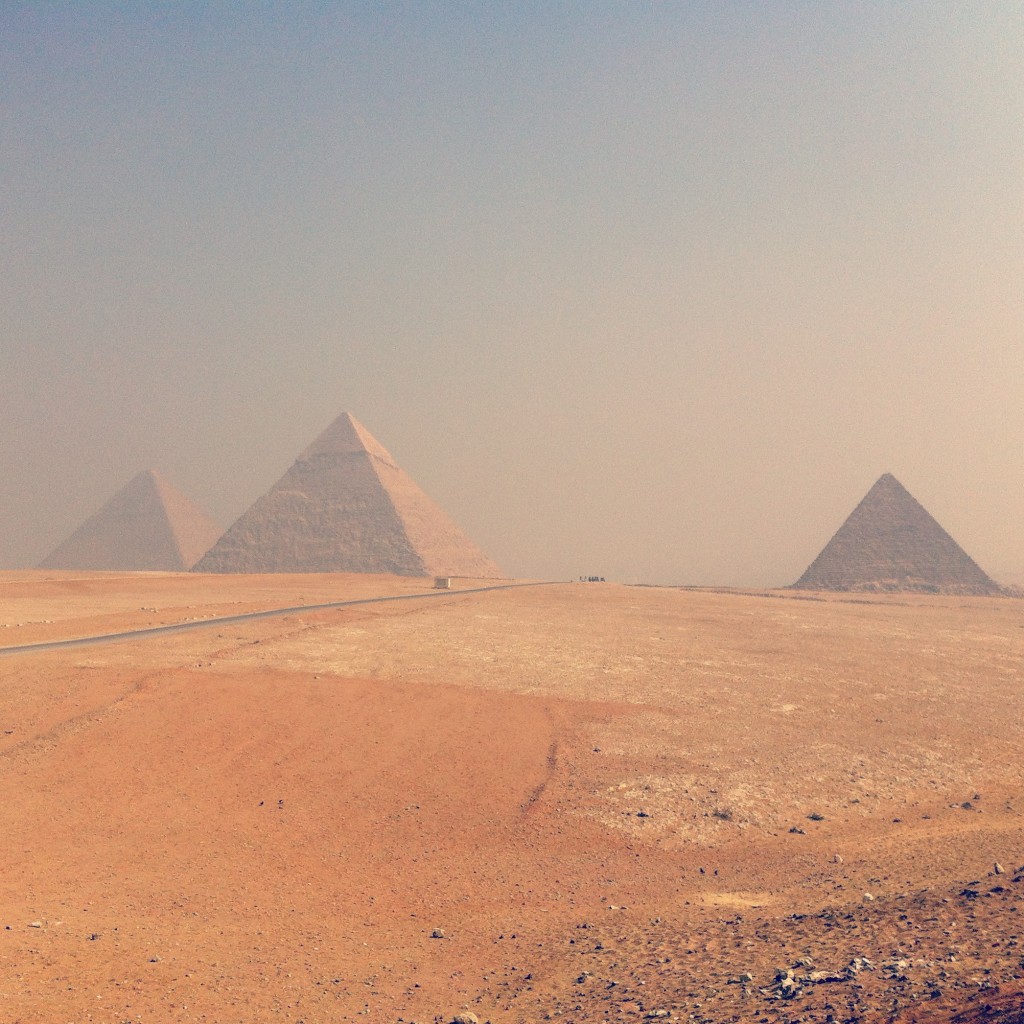 Pyramides de Gizeh en Egypte
