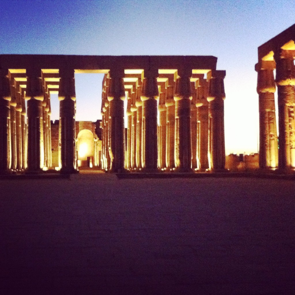 Temple Louxor Egypte