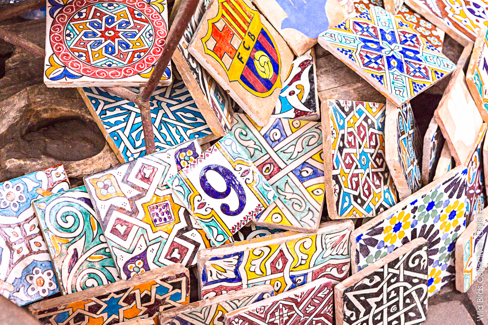Artisanat dans les souks de Marrakech