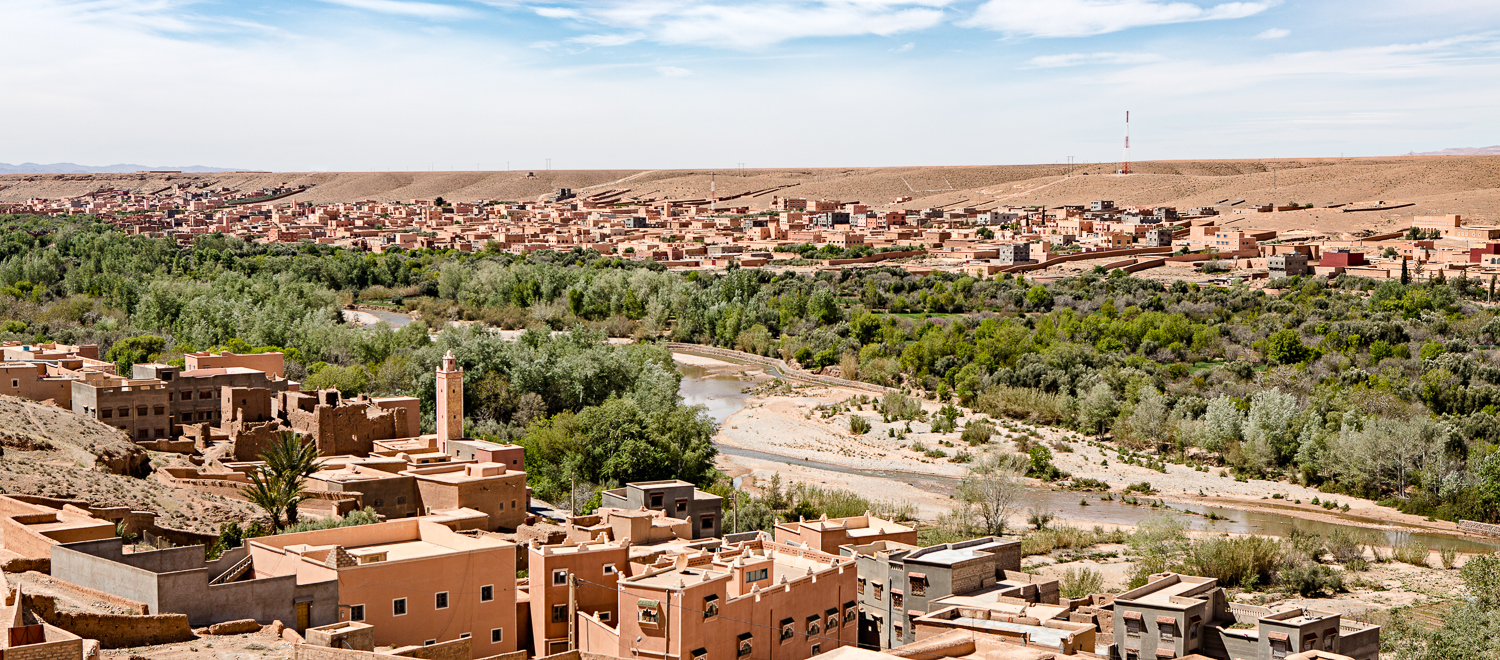 Ville de Boulmane Dades au Maroc