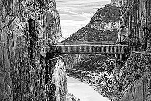 Pont suspendu du Caminito del Rey