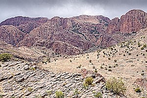 Montagnes, Anti-Atlas, Maroc