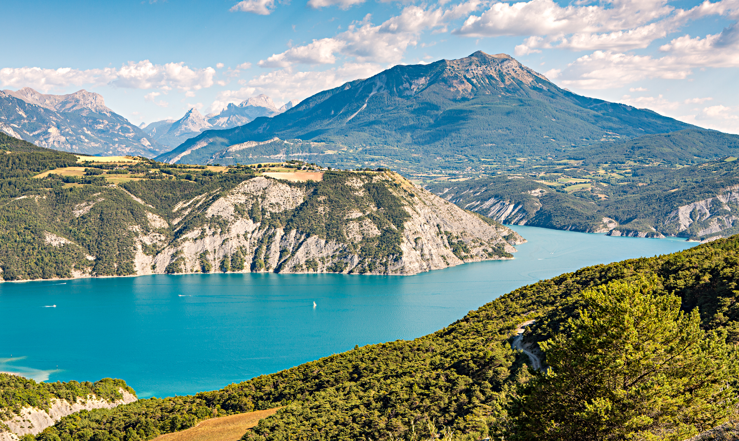 Serre-Ponçon, le lac des Alpes du Sud | La durance