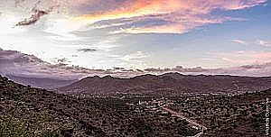 Lever de soleil au Maroc