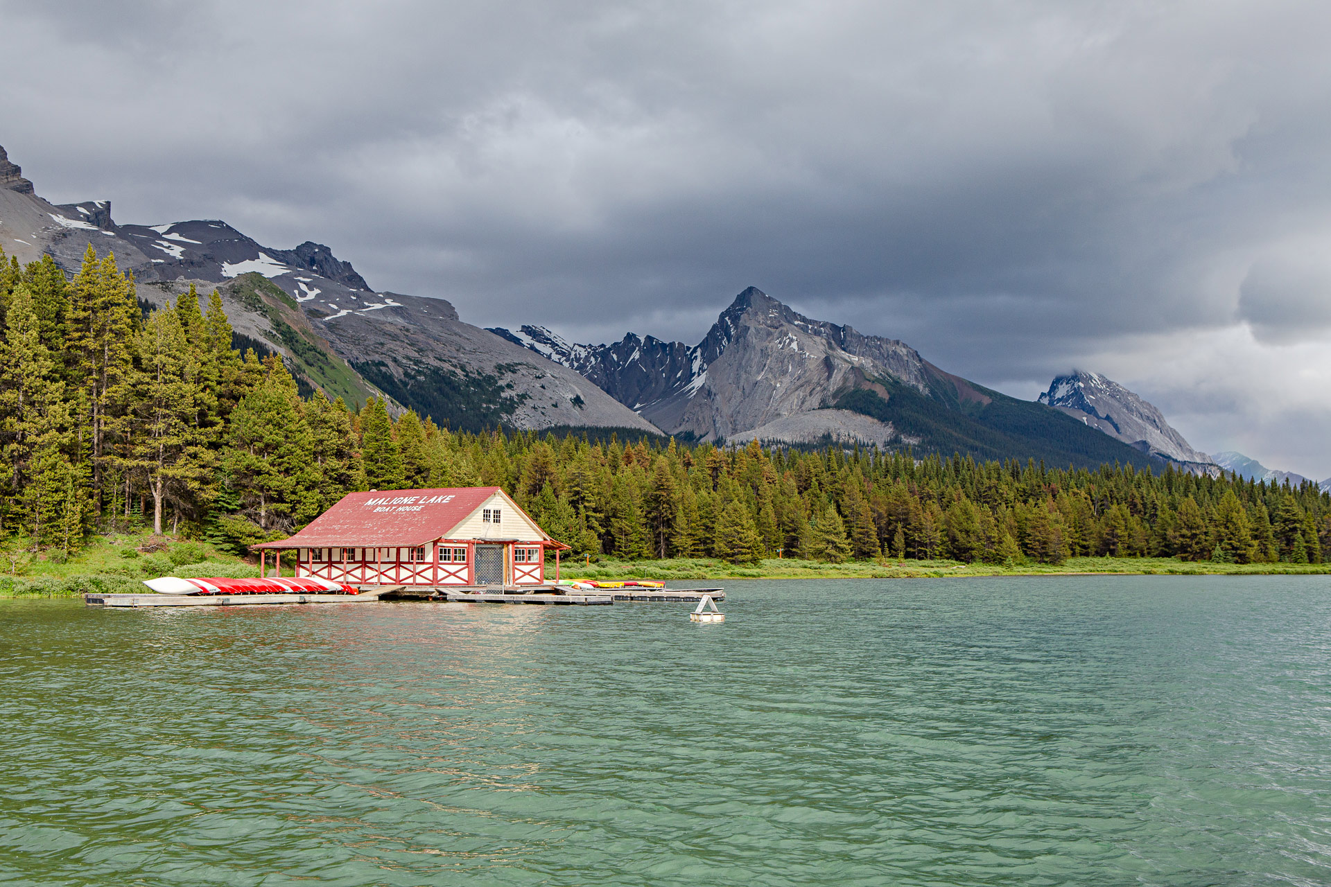 Maligne Lake Jasper Alberta Canada