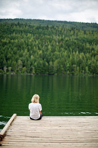 Clearwater Lake Wells Grey Provincial Park Canada