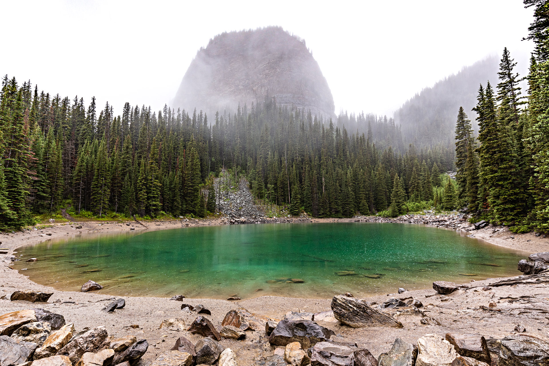 Lac Mirror parc national de Banff Canada