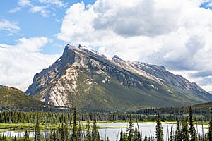 Mont Rundle parc national de Banff Canada