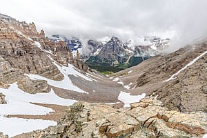 Paradise Valley parc national de Banff Canada