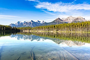 Lac Herbert promenade des Glaciers Canada
