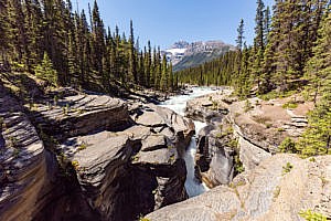 Mistaya Canyon promenade des Glaciers Canada