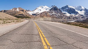 Icefields Parkway promenade des Glaciers Canada