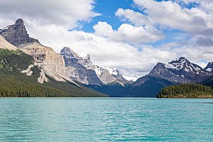 Lac Maligne Jasper Alberta Canada