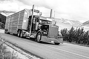 Truck Yellowhead Highway Jasper Canada