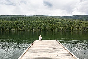 Clearwater Lake Colombie-Britannique Canada