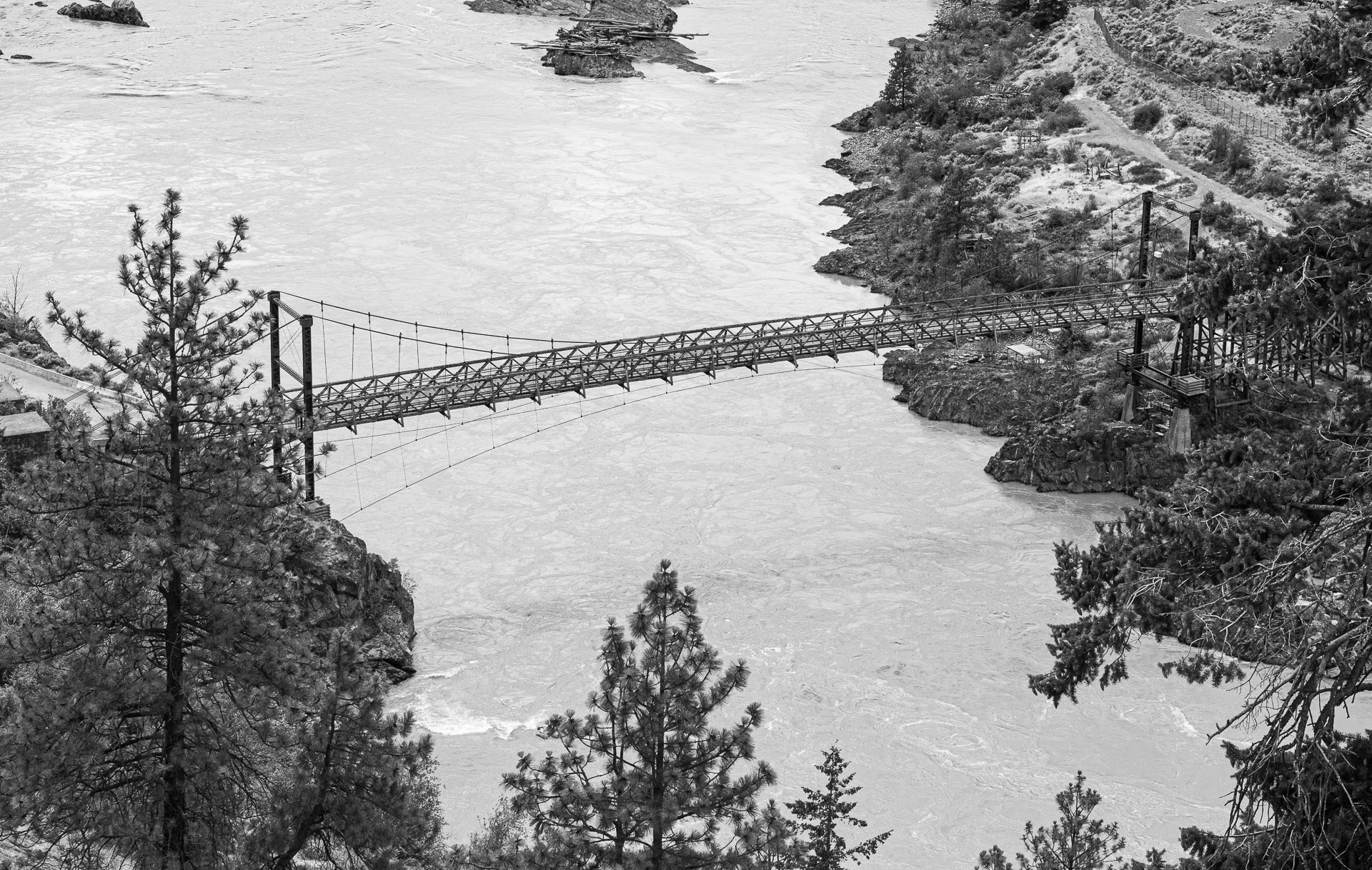 Old Bridge Lillooet Colombie-Britannique Canada
